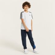ADIDAS TEE ESSENTIALS 3 STRIPES COTTON BIANCO